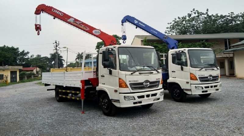 Các loại cẩu 6 tấn trên nền xe tải Hyundai tại Autof